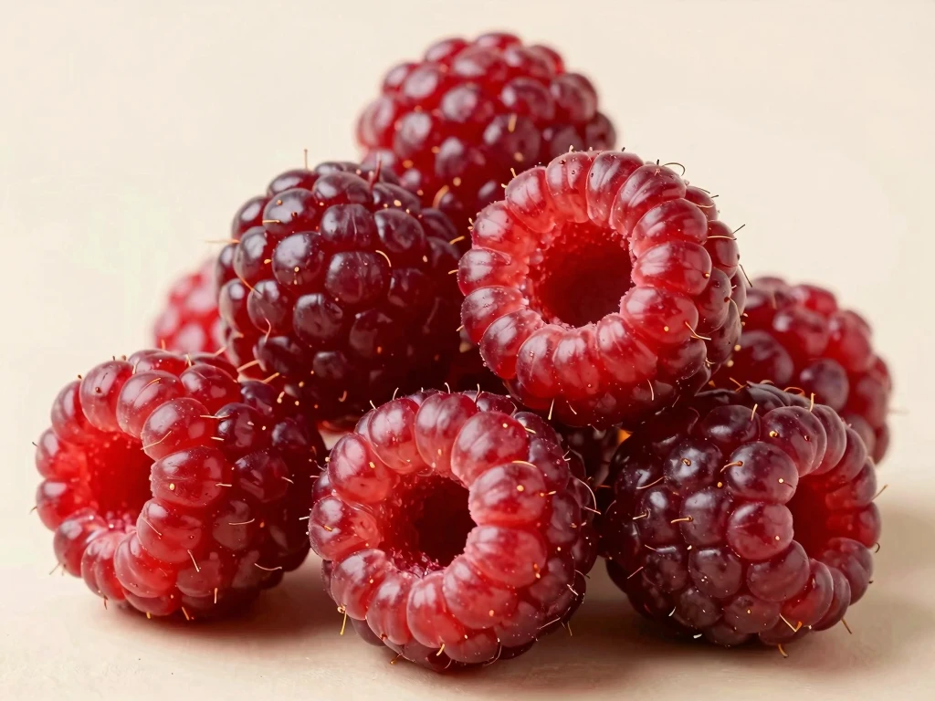 Stylized berry superfood illustration for Wluzarinuethitau